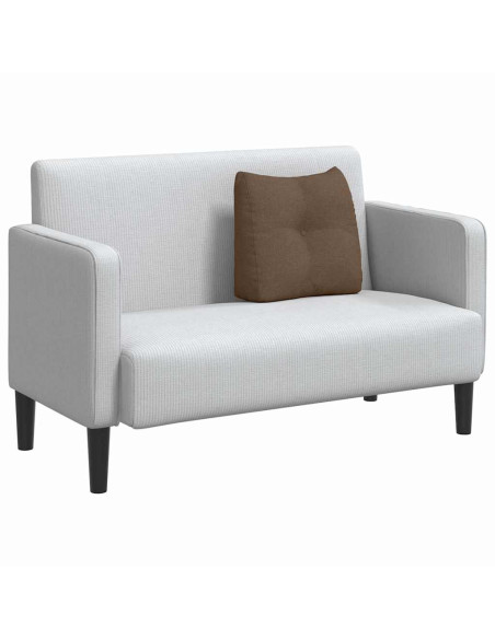 Cuscino per Schiena Marrone 45 x 24 x 50 cm Tessuto