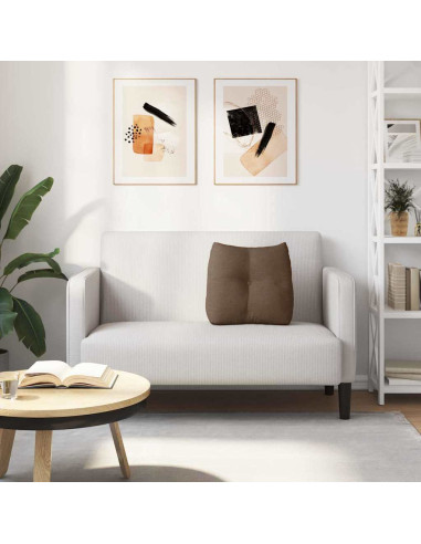 Cuscino per Schiena Marrone 45 x 24 x 50 cm Tessuto