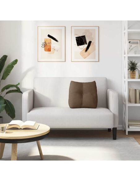 Cuscino per Schiena Marrone 45 x 24 x 50 cm Tessuto