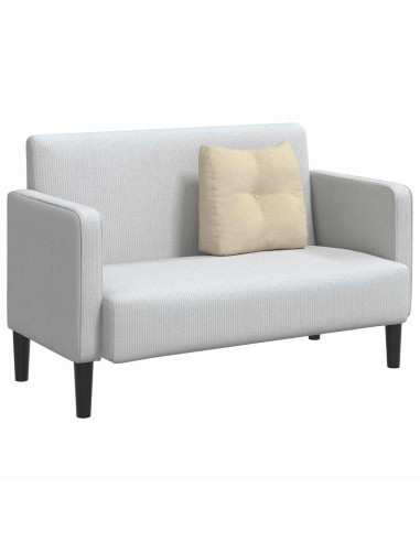 Cuscino per Schiena Crema 45 x 24 x 50 cm Tessuto