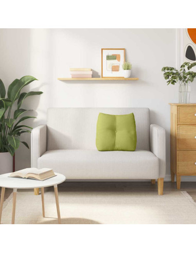 Cuscino per Schiena Verde chiaro 45 x 24 x 50 cm Tessuto