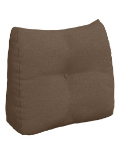 Cuscino per Schiena Marrone 60 x 24 x 50 cm Tessuto 2