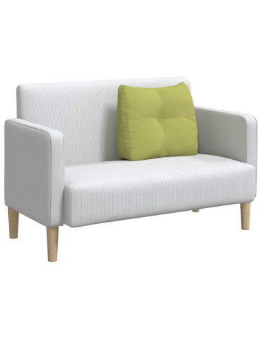 Cuscino per Schiena Verde chiaro 60 x 24 x 50 cm Tessuto