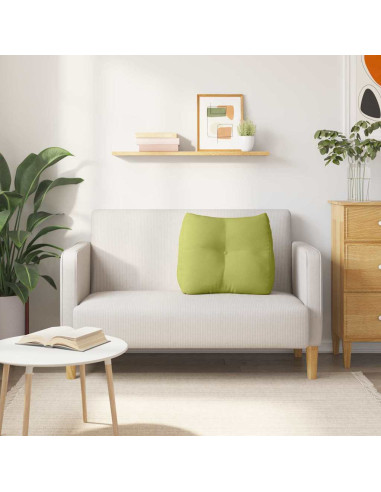 Cuscino per Schiena Verde chiaro 60 x 24 x 50 cm Tessuto