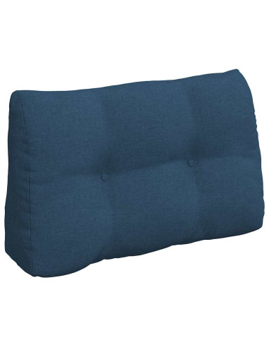 Cuscino per Schiena Blu 80 x 24 x 50 cm Tessuto