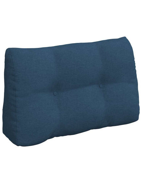 Cuscino per Schiena Blu 80 x 24 x 50 cm Tessuto