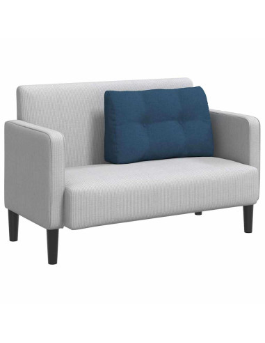 Cuscino per Schiena Blu 80 x 24 x 50 cm Tessuto