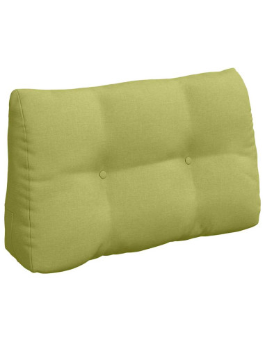 Cuscino per Schiena Verde chiaro 80 x 24 x 50 cm Tessuto