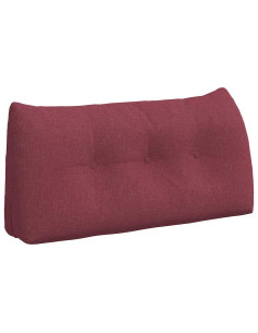 Cuscino per Schiena Rosso Vino 100 x 24 x 50 cm Tessuto 2