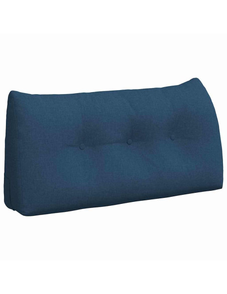 Cuscino per Schiena Blu 100 x 24 x 50 cm Tessuto