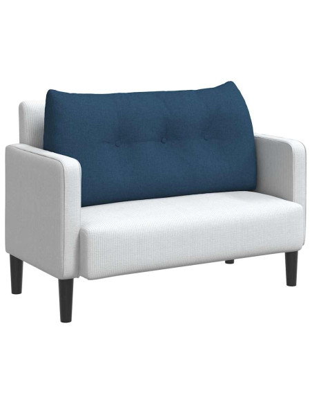 Cuscino per Schiena Blu 100 x 24 x 50 cm Tessuto