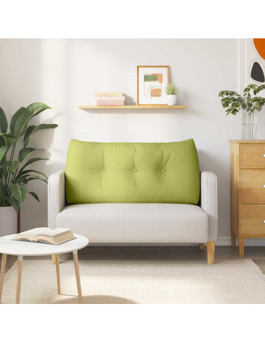Cuscino per Schiena Verde chiaro 100 x 24 x 50 cm Tessuto