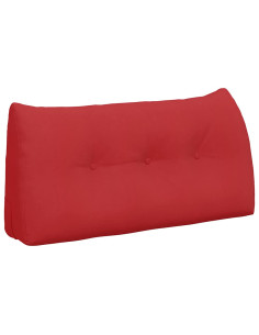 Cuscino per Schiena Rosso 100 x 24 x 50 cm Tessuto 2