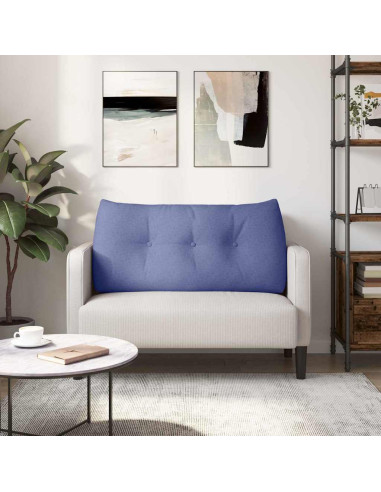 Cuscino per Schiena Blu jeans 100 x 24 x 50 cm Tessuto