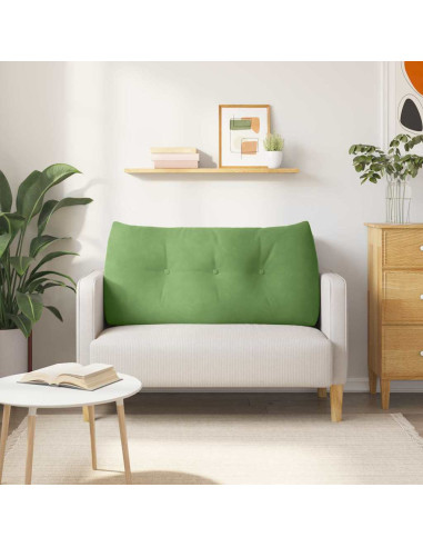 Cuscino per Schiena Verde chiaro 100 x 24 x 50 cm Velluto