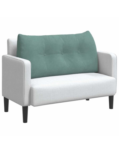 Cuscino per Schiena Verde Mare 100 x 24 x 50 cm Velluto