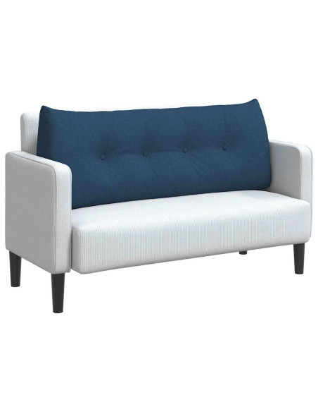 Cuscino per Schiena Blu 120 x 24 x 50 cm Tessuto