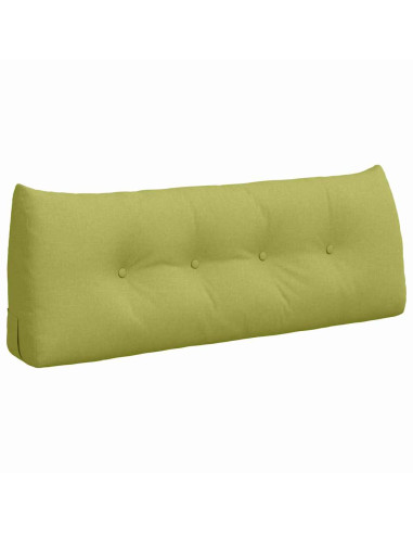 Cuscino per Schiena Verde chiaro 120 x 24 x 50 cm Tessuto