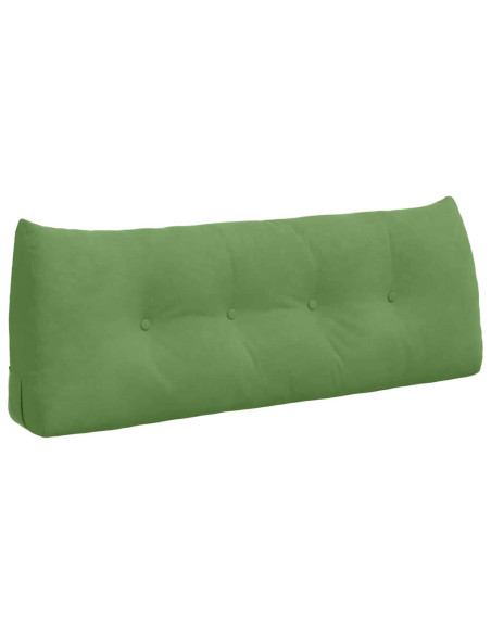 Cuscino per Schiena Verde chiaro 120 x 24 x 50 cm Velluto