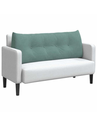 Cuscino per Schiena Verde Mare 120 x 24 x 50 cm Velluto