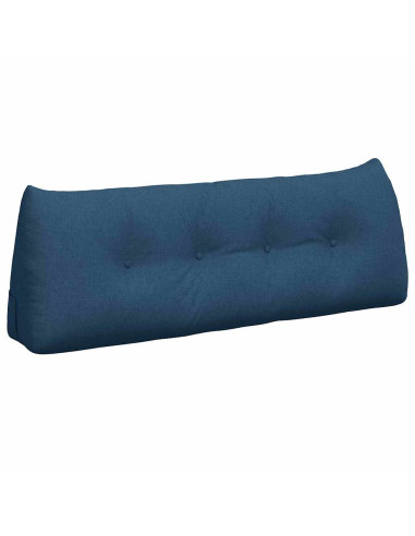 Cuscino per Schiena Blu 140 x 24 x 50 cm Tessuto