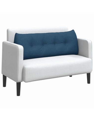 Cuscino per Schiena Blu 140 x 24 x 50 cm Tessuto