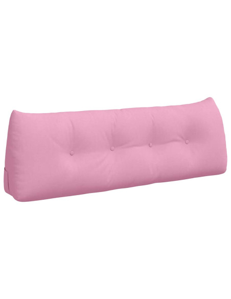 Cuscino per Schiena Rosa 140 x 24 x 50 cm Tessuto