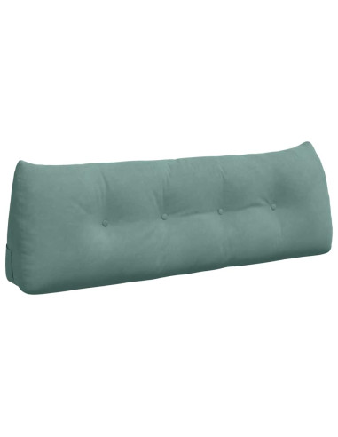 Cuscino per Schiena Verde Mare 140 x 24 x 50 cm Velluto