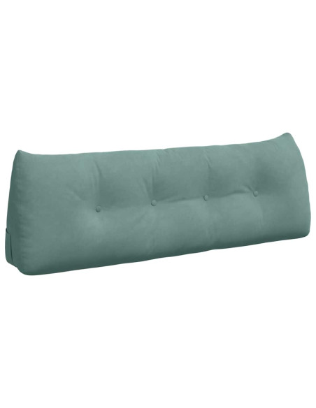 Cuscino per Schiena Verde Mare 140 x 24 x 50 cm Velluto