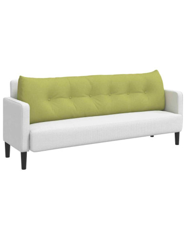 Cuscino per Schiena Verde chiaro 180 x 24 x 50 cm Tessuto