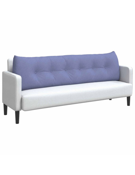 Cuscino per Schiena Blu jeans 180 x 24 x 50 cm Tessuto