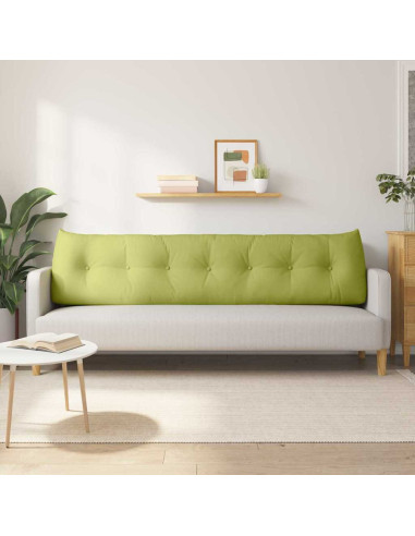 Cuscino per Schiena Verde chiaro 200 x 24 x 50 cm Tessuto