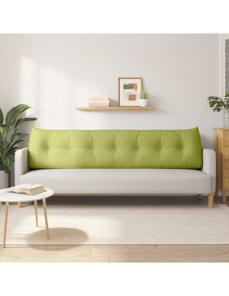 Cuscino per Schiena Verde chiaro 200 x 24 x 50 cm Tessuto