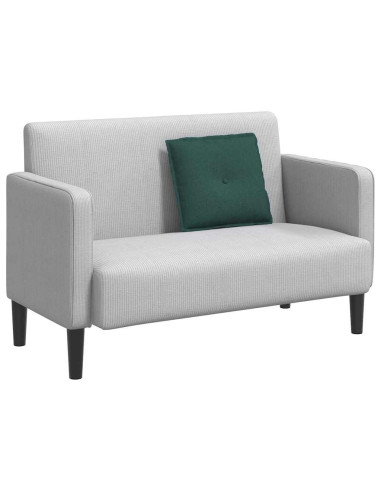 Cuscino per Schiena Verde Scuro 50 x 19 x 45 cm Tessuto