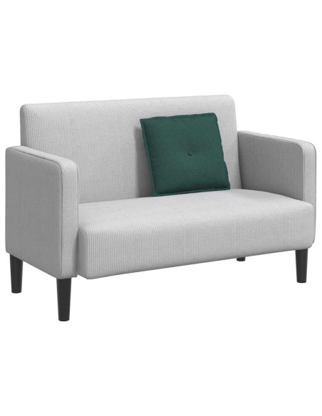 Cuscino per Schiena Verde Scuro 50 x 19 x 45 cm Tessuto