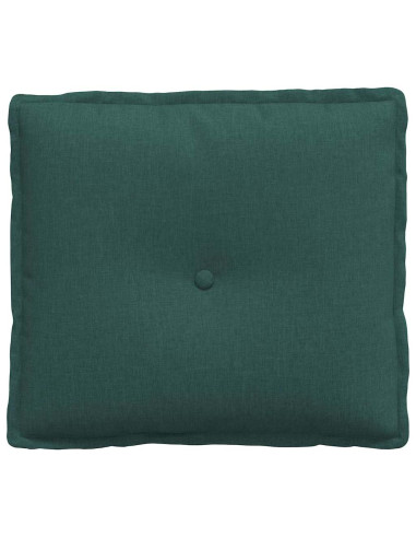 Cuscino per Schiena Verde Scuro 50 x 19 x 45 cm Tessuto