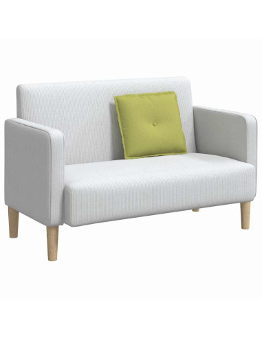 Cuscino per Schiena Verde chiaro 50 x 19 x 45 cm Tessuto