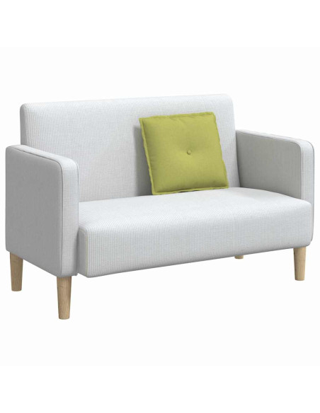 Cuscino per Schiena Verde chiaro 50 x 19 x 45 cm Tessuto