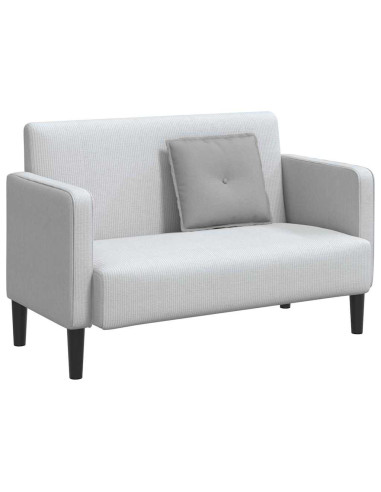 Cuscino per Schiena Grigio Nuvola 50 x 19 x 45 cm Tessuto