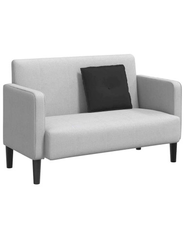 Cuscino per Schiena Nero 50 x 45 cm Tessuto in Microfibra