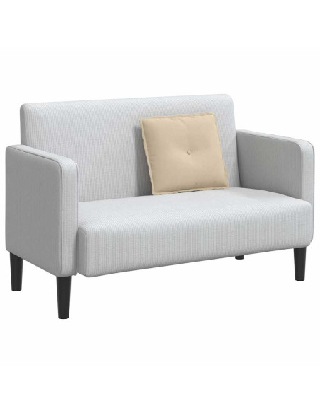 Cuscino per Schiena Crema 50 x 45 cm Tessuto in Microfibra