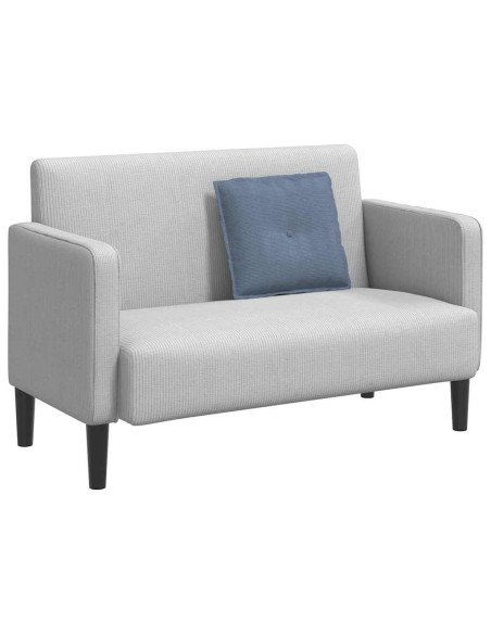 Cuscino per Schiena Blu 50 x 45 cm Tessuto in Cords