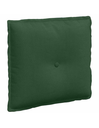 Cuscino per Schiena Verde Giungla 50 x 45 cm Tessuto in Cords
