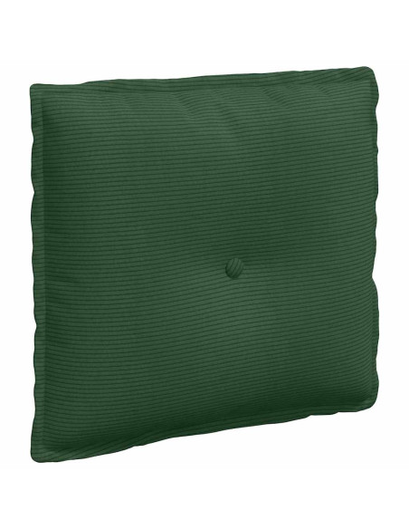 Cuscino per Schiena Verde Giungla 50 x 45 cm Tessuto in Cords