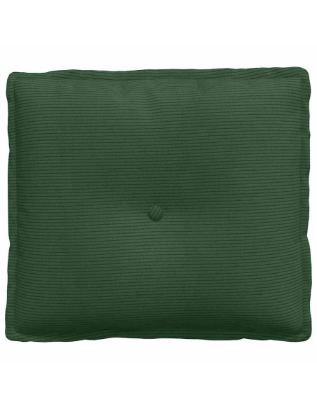 Cuscino per Schiena Verde Giungla 50 x 45 cm Tessuto in Cords