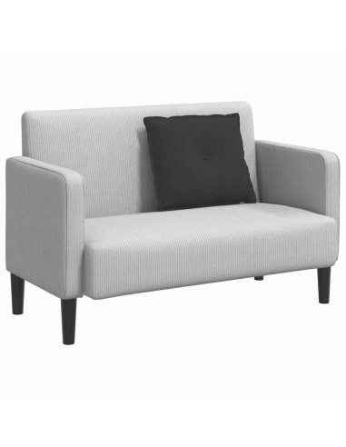 Cuscino per Schiena Nero 60 x 50 cm Tessuto in Microfibra