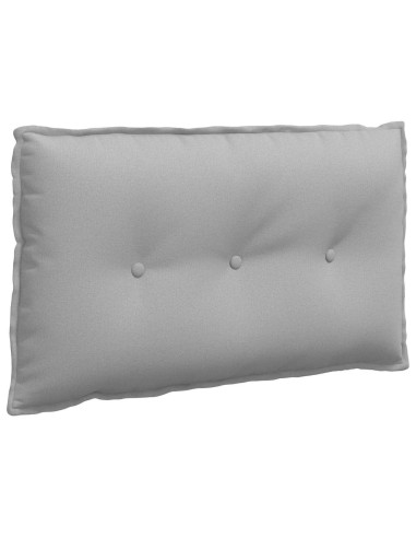 Cuscino per Schiena Grigio Nuvola 80 x 19 x 50 cm Tessuto