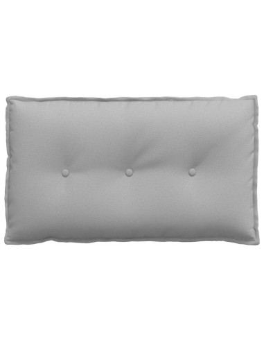 Cuscino per Schiena Grigio Nuvola 80 x 19 x 50 cm Tessuto
