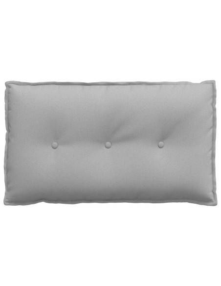 Cuscino per Schiena Grigio Nuvola 80 x 19 x 50 cm Tessuto