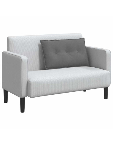 Cuscino per Schiena Grigio scuro 80 x 50 cm